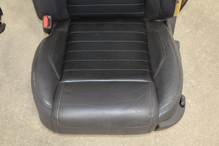 2010-14 Ford Mustang GT CS Coupe Leather Seat Set Charcoal