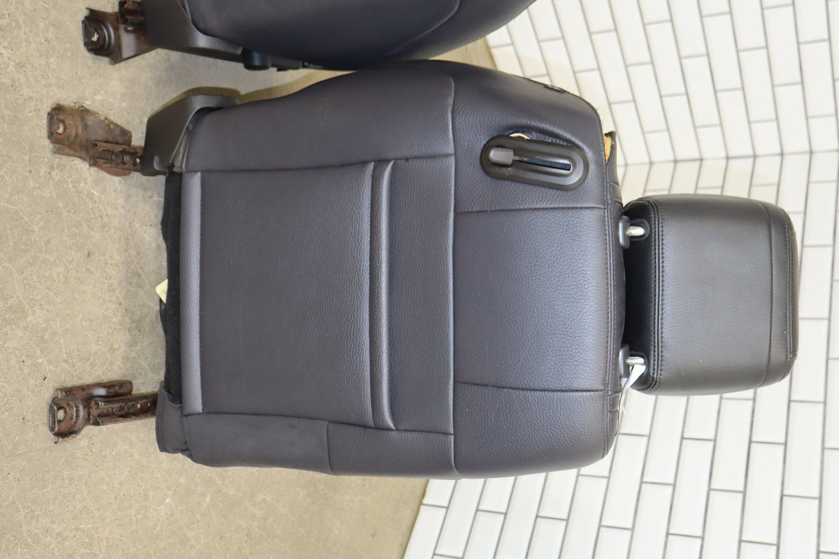 2010-14 Ford Mustang GT CS Coupe Leather Seat Set Charcoal