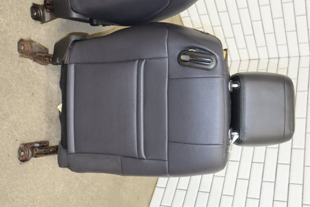 2010-14 Ford Mustang GT CS Coupe Leather Seat Set Charcoal