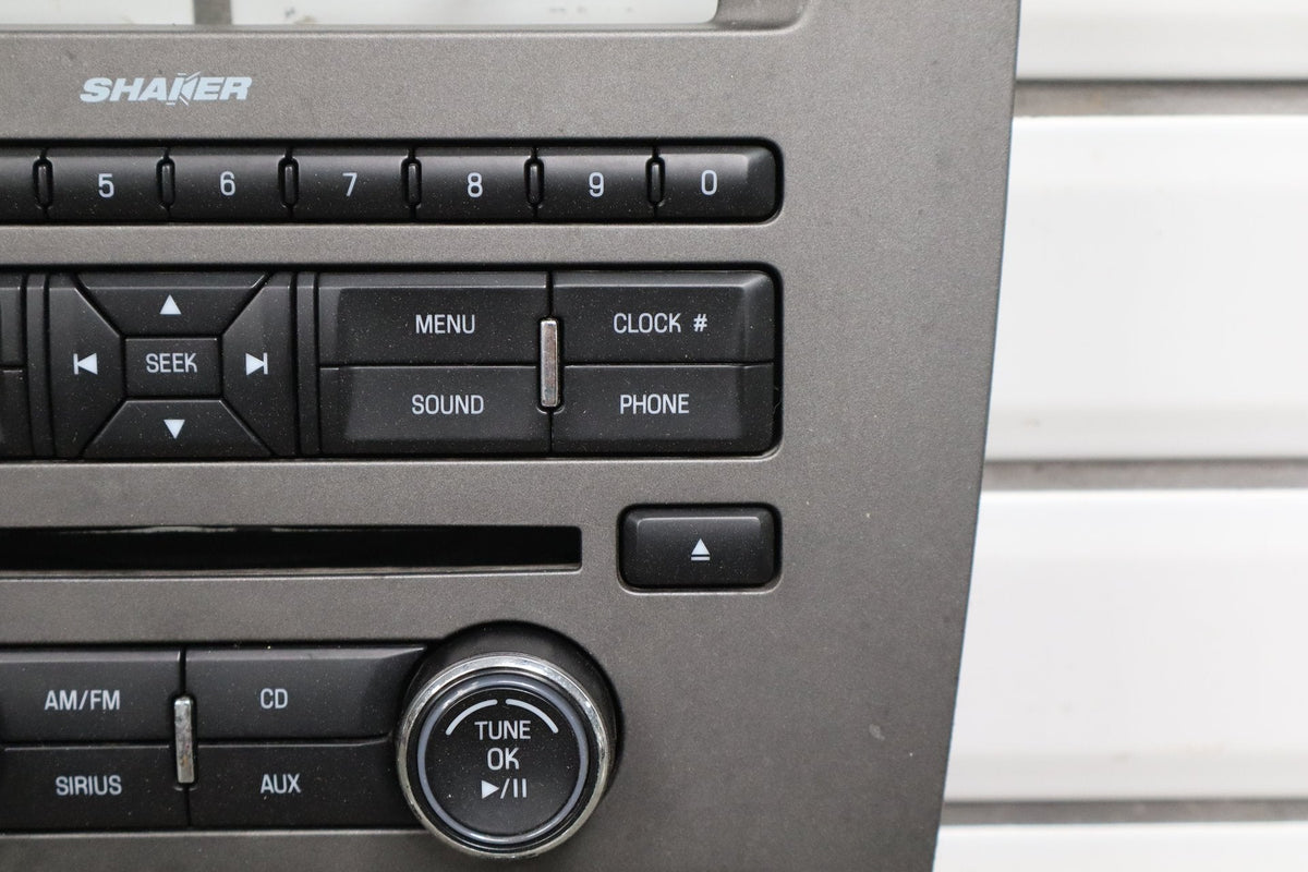 2010-14 Ford Mustang GT Shaker Radio Bezel Climate No Screen