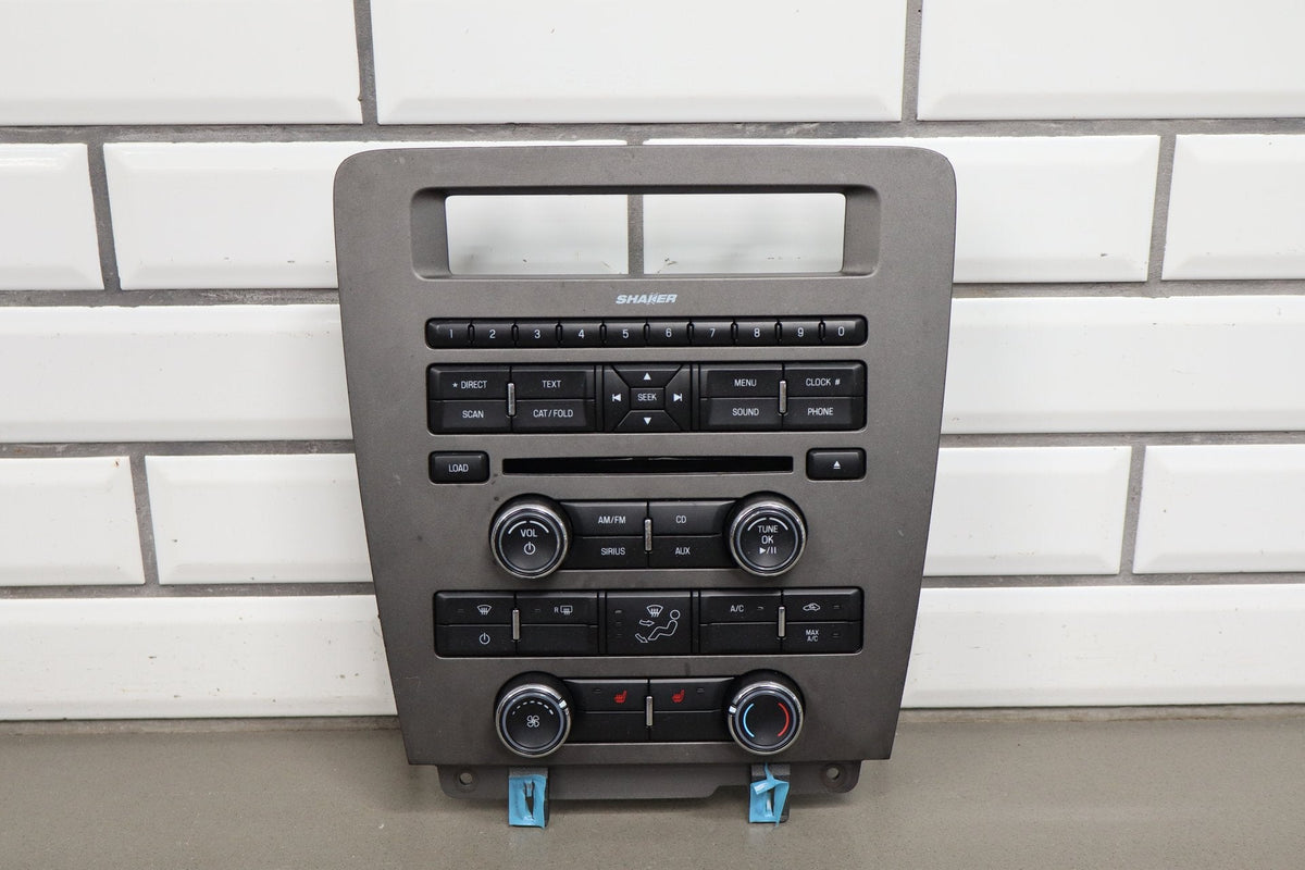 2010-14 Ford Mustang GT Shaker Radio Bezel Climate No Screen
