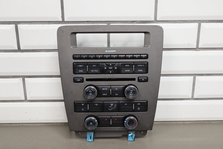 2010-14 Ford Mustang GT Shaker Radio Bezel Climate No Screen