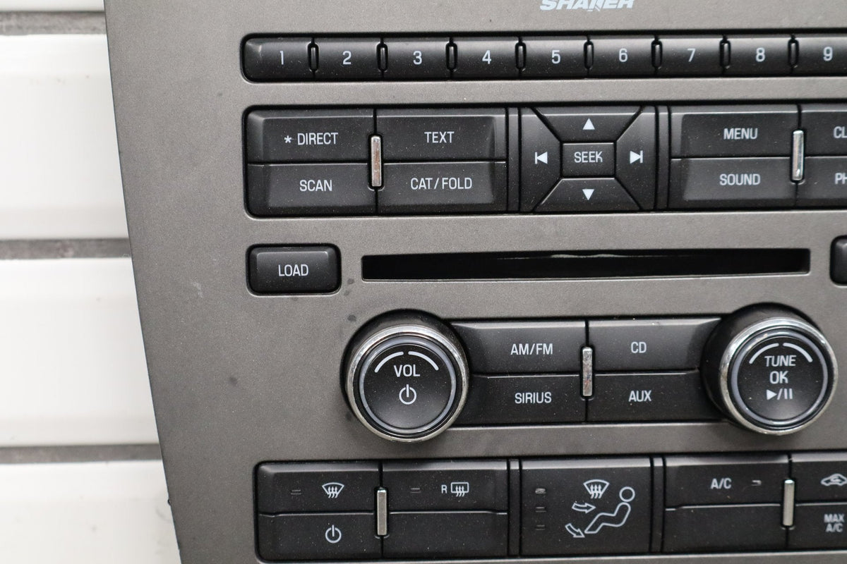 2010-14 Ford Mustang GT Shaker Radio Bezel Climate No Screen
