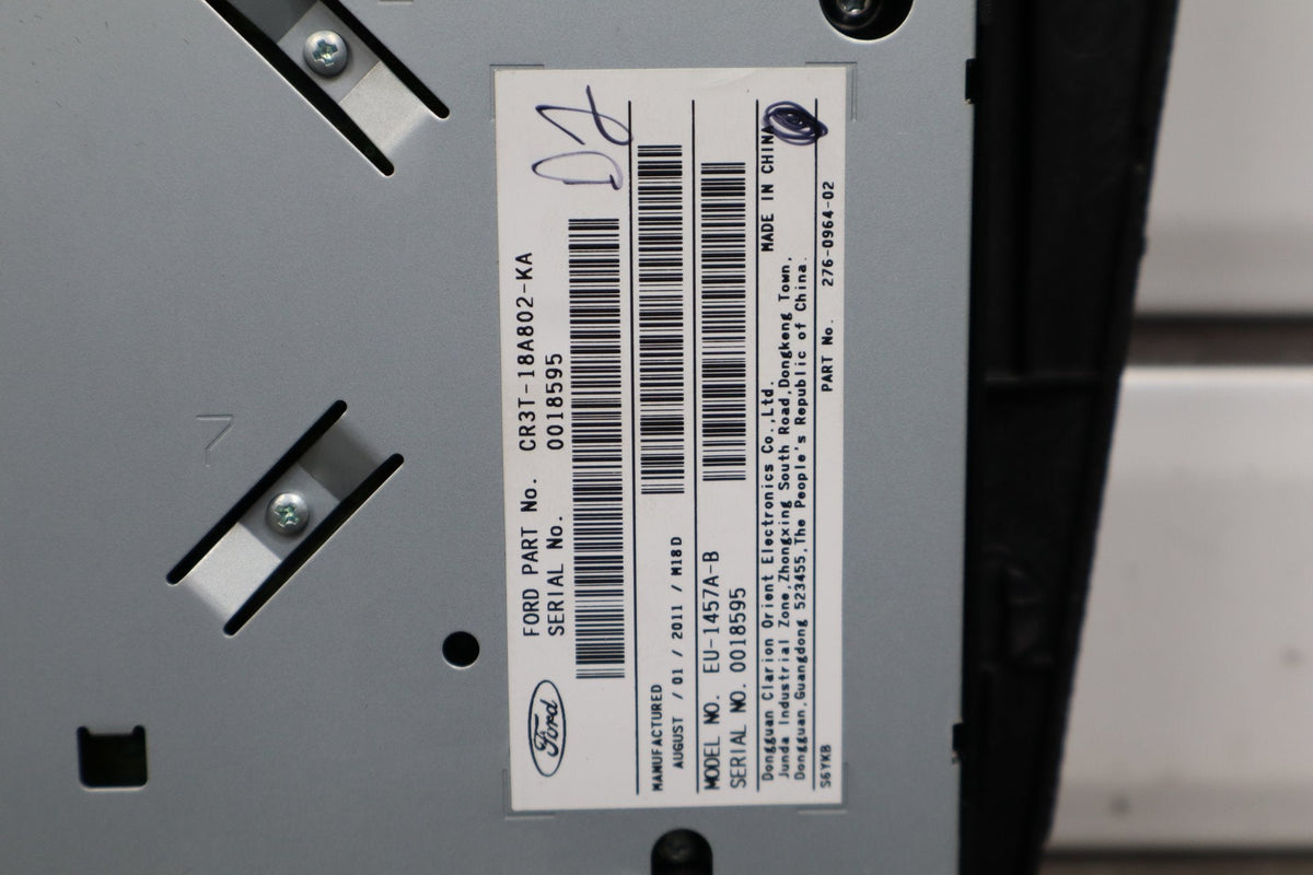2010-14 Ford Mustang GT Shaker Radio Bezel Climate No Screen