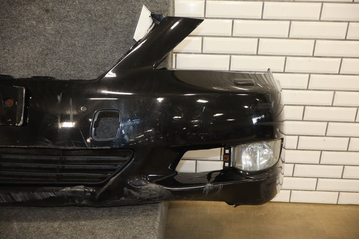 2010-2012 Lexus LS460 Front Bumper Obsidian Black 212 | Damaged