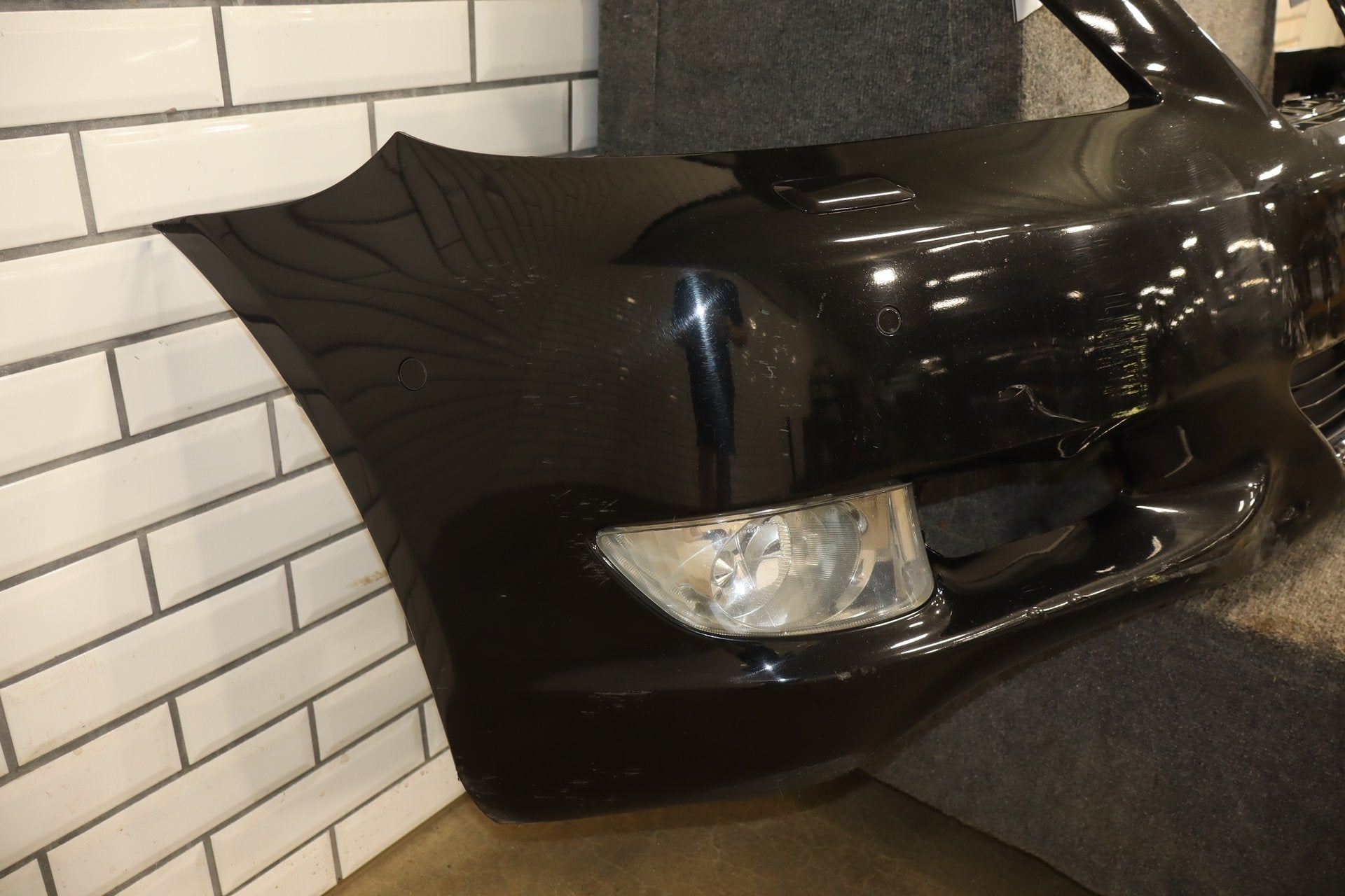 2010-2012 Lexus LS460 Front Bumper Obsidian Black 212 | Damaged