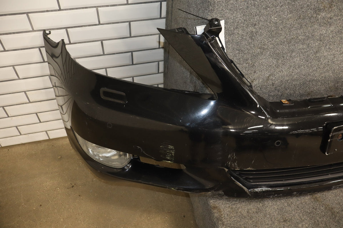 2010-2012 Lexus LS460 Front Bumper Obsidian Black 212 | Damaged
