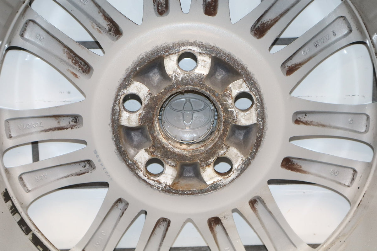 2010-2012 Toyota Sienna OEM 17x7 Split Spoke Alloy Wheel | Corrosion