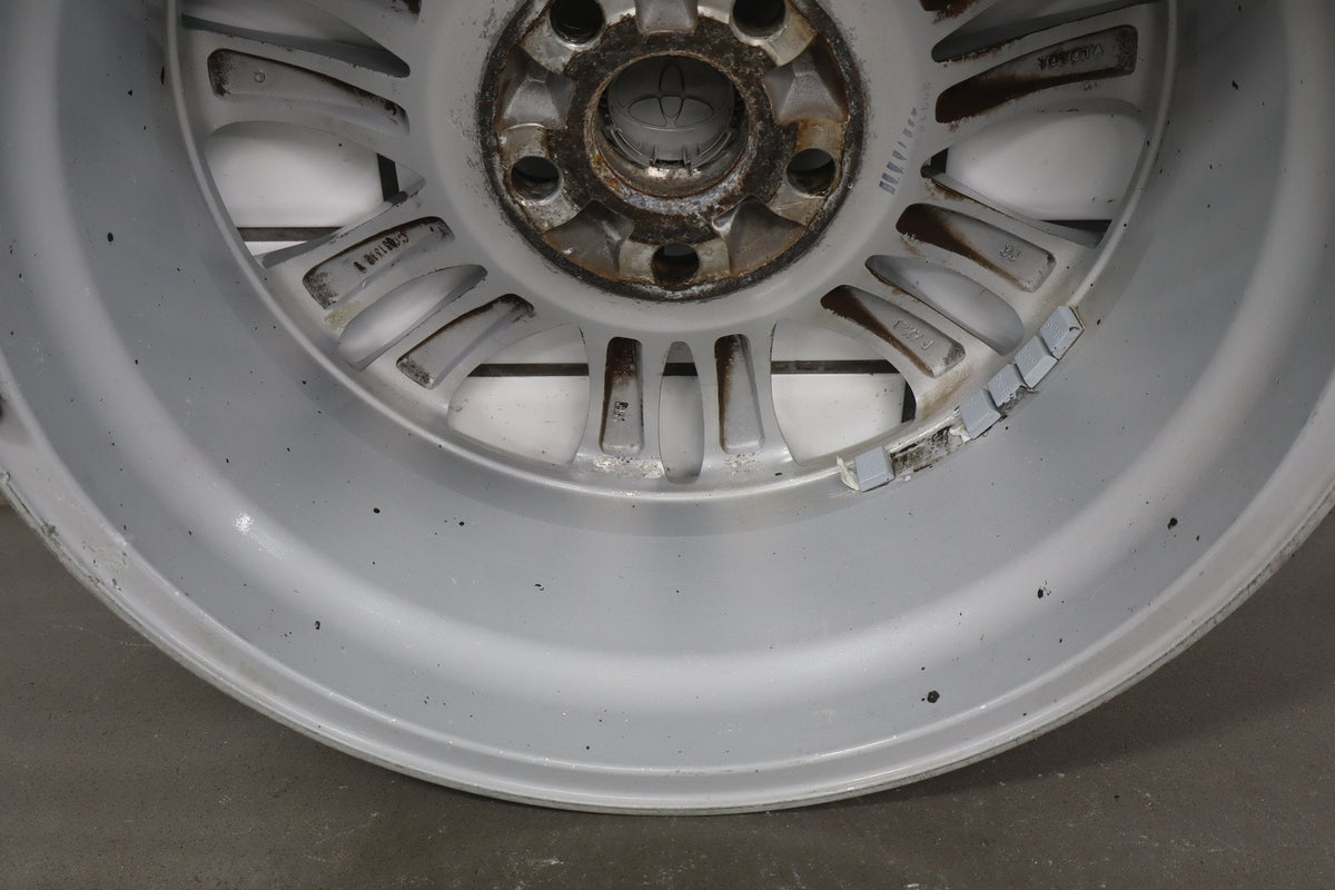 2010-2012 Toyota Sienna OEM 17x7 Split Spoke Alloy Wheel | Corrosion