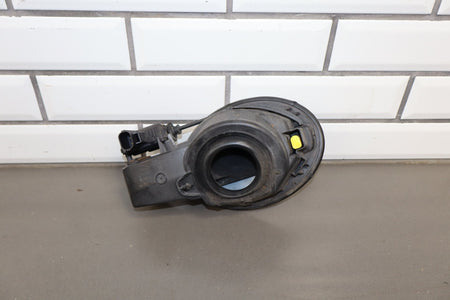 2010-2013 Jaguar XJ Fuel Filler Door Rhodium Silver RDSL