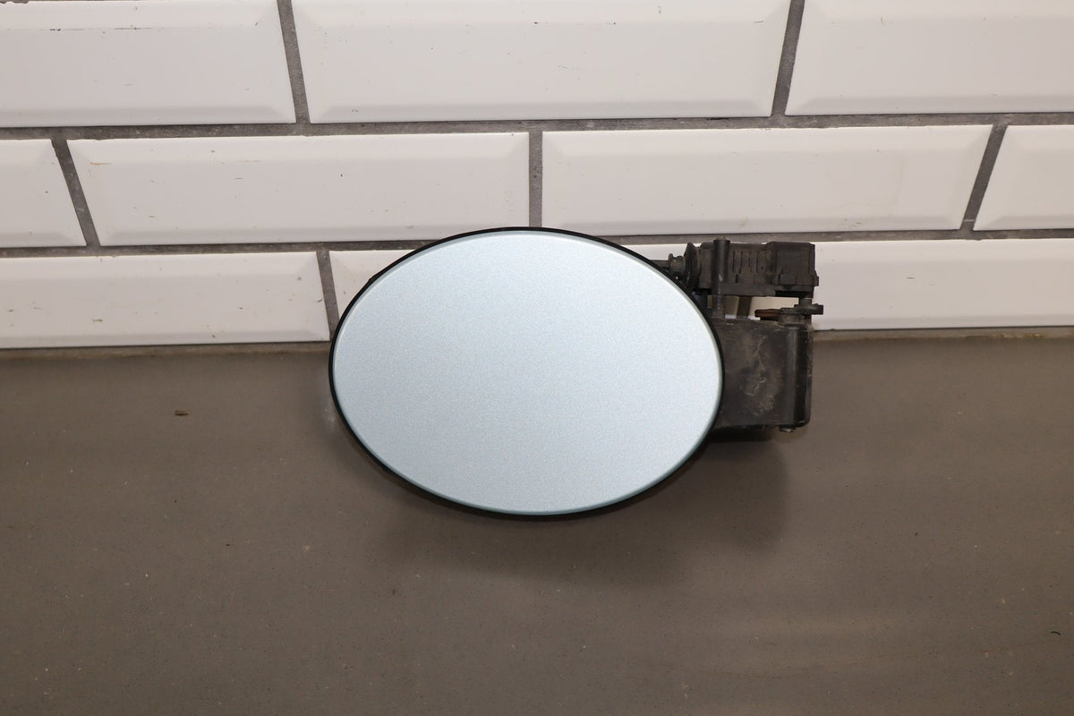 2010-2013 Jaguar XJ Fuel Filler Door Rhodium Silver RDSL