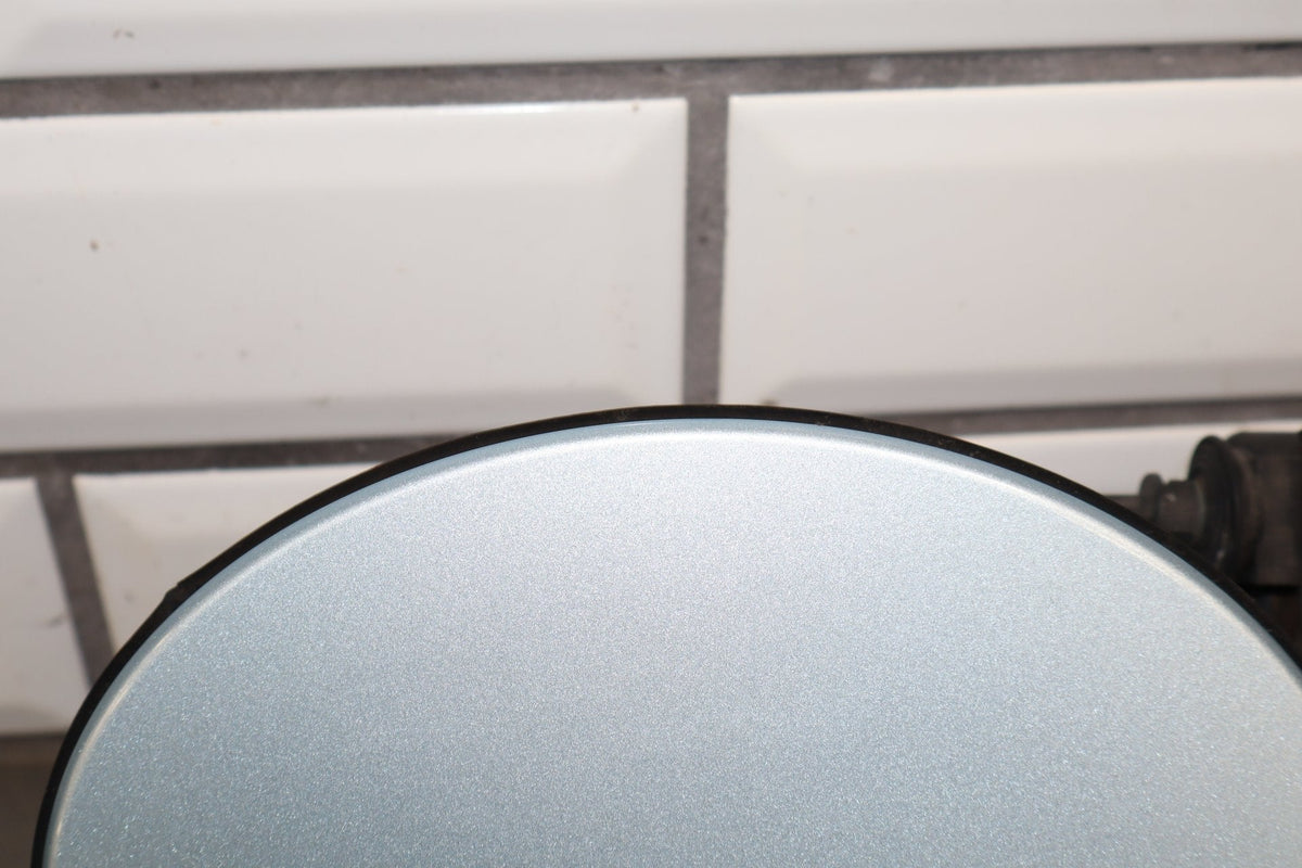 2010-2013 Jaguar XJ Fuel Filler Door Rhodium Silver RDSL
