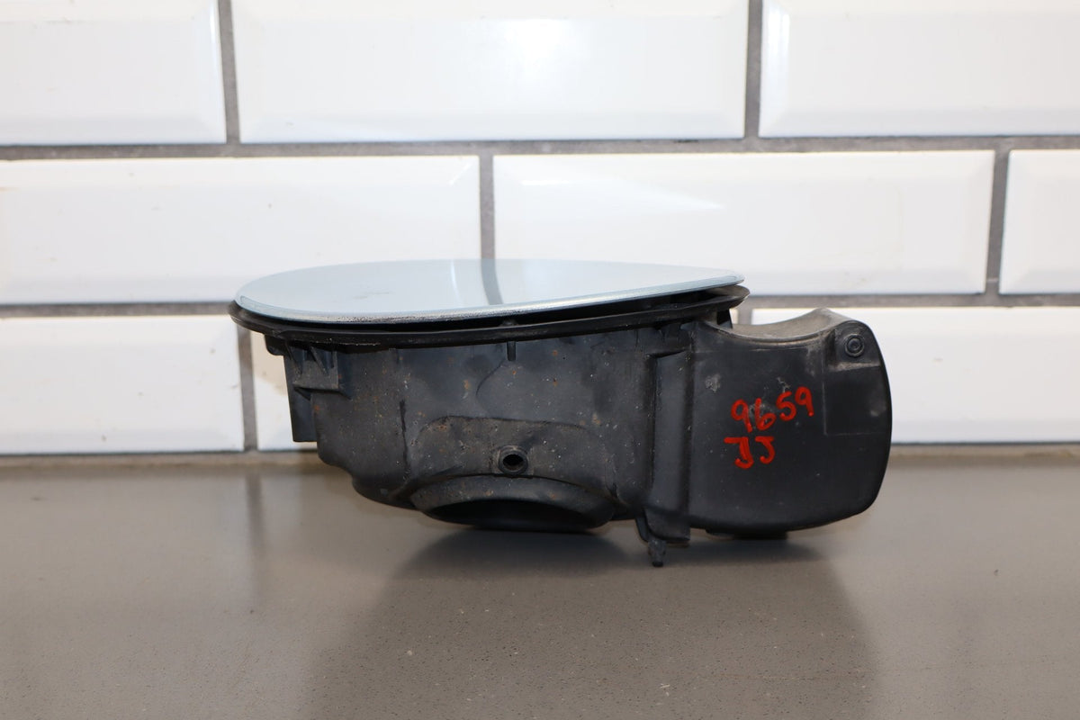 2010-2013 Jaguar XJ Fuel Filler Door Rhodium Silver RDSL