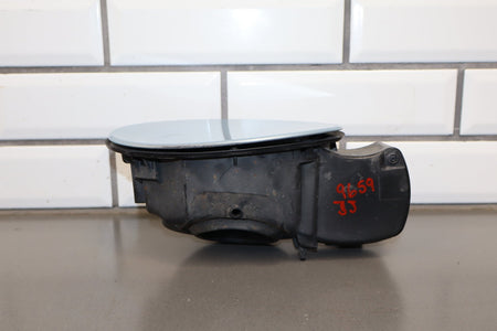 2010-2013 Jaguar XJ Fuel Filler Door Rhodium Silver RDSL