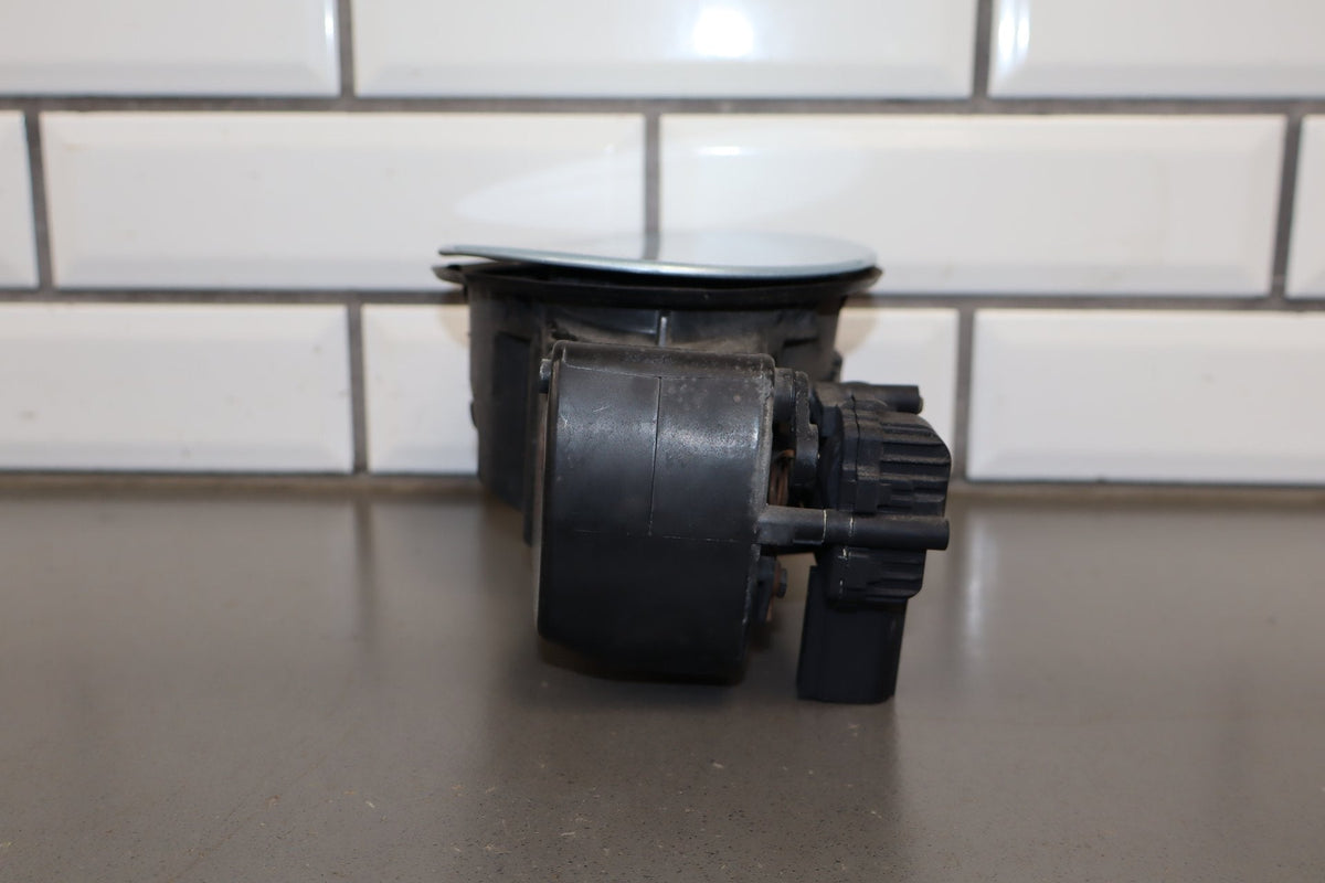 2010-2013 Jaguar XJ Fuel Filler Door Rhodium Silver RDSL