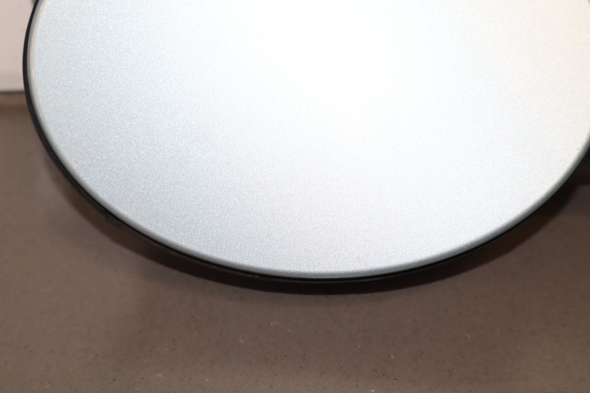 2010-2013 Jaguar XJ Fuel Filler Door Rhodium Silver RDSL