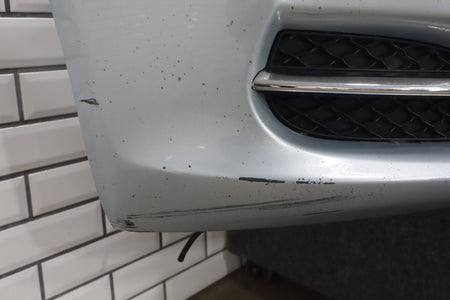 2010-2013 Jaguar XJ L Portfolio Front Bumper Rhodium Silver RDSL