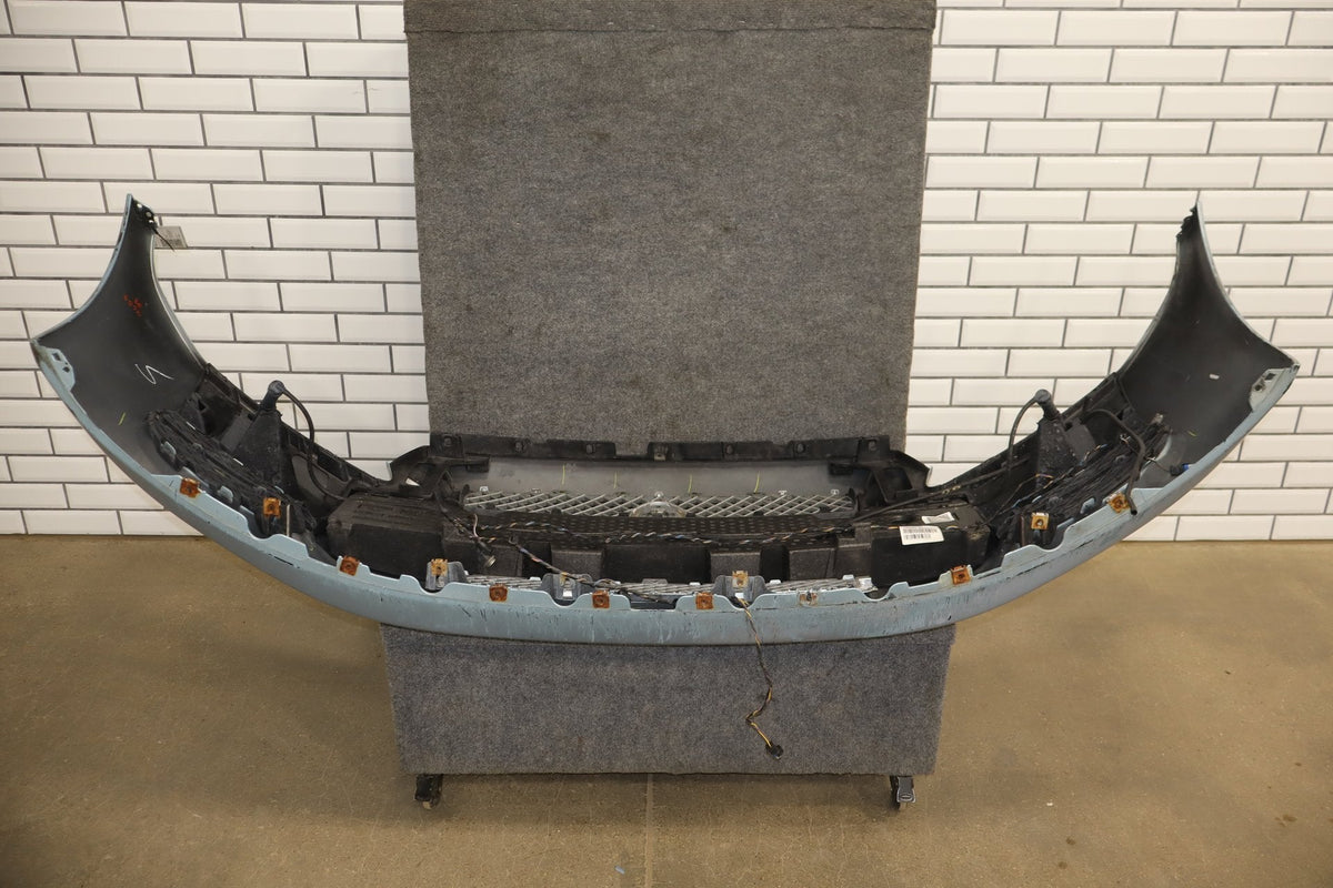 2010-2013 Jaguar XJ L Portfolio Front Bumper Rhodium Silver RDSL