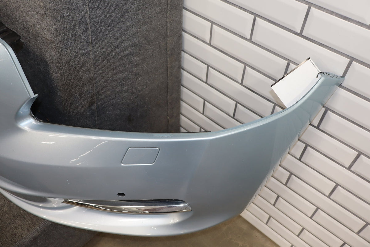 2010-2013 Jaguar XJ L Portfolio Front Bumper Rhodium Silver RDSL