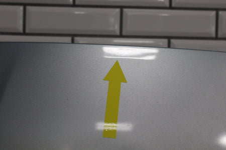 2010-2013 Jaguar XJ L Portfolio Hood Rhodium Silver RDSL