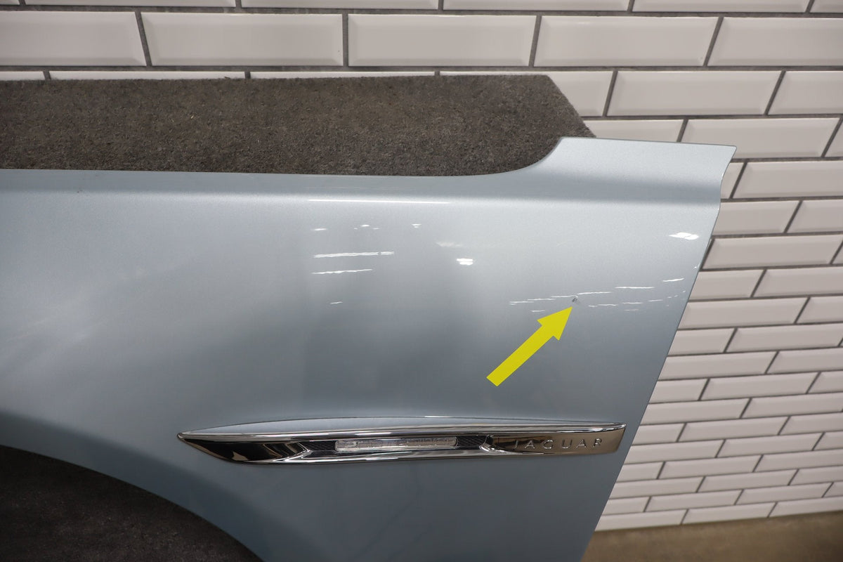 2010-2013 Jaguar XJ L Portfolio Left Fender Rhodium Silver RDSL
