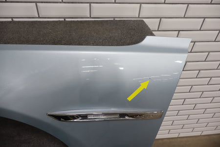 2010-2013 Jaguar XJ L Portfolio Left Fender Rhodium Silver RDSL