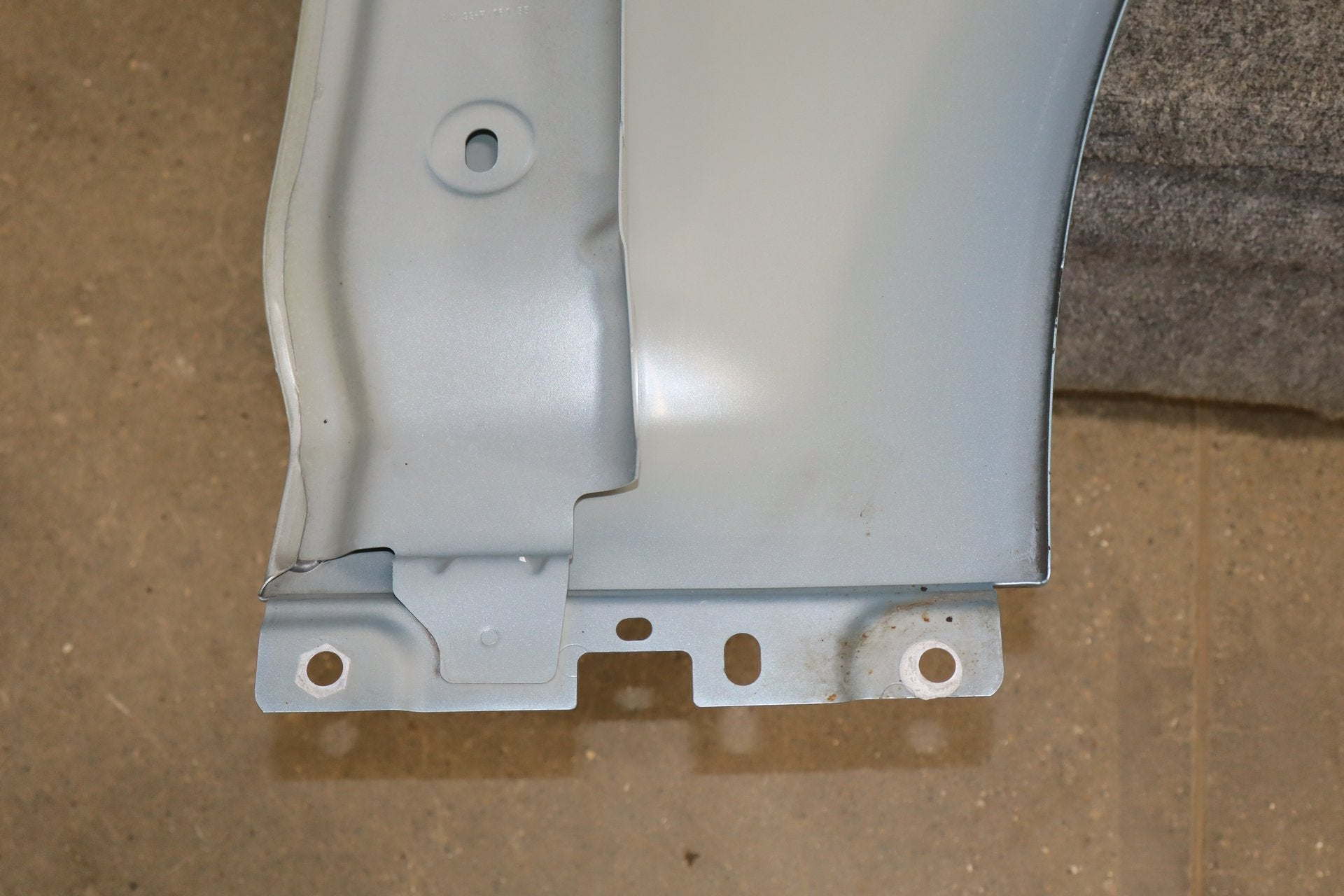 2010-2013 Jaguar XJ L Portfolio Left Fender Rhodium Silver RDSL