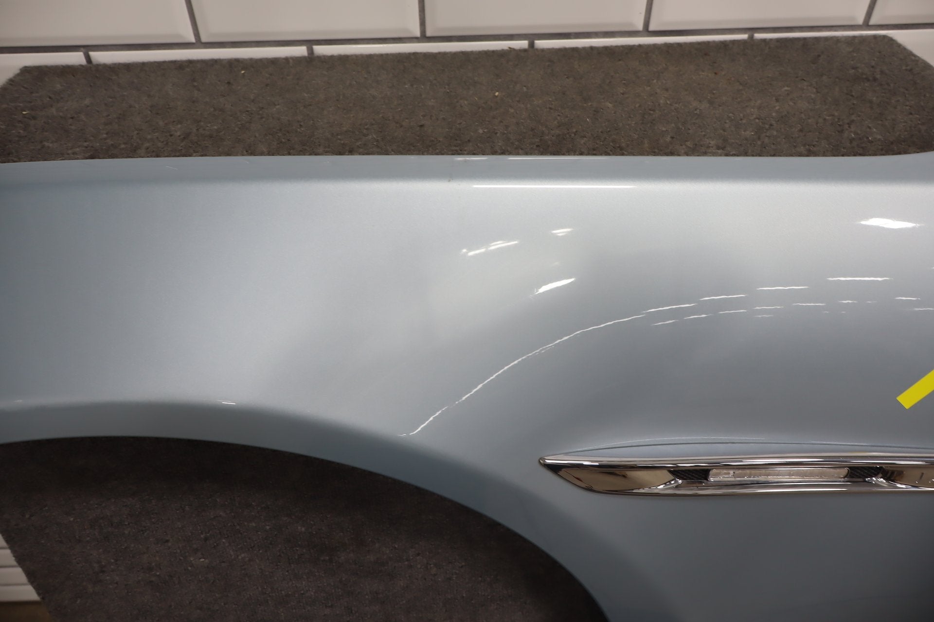 2010-2013 Jaguar XJ L Portfolio Left Fender Rhodium Silver RDSL
