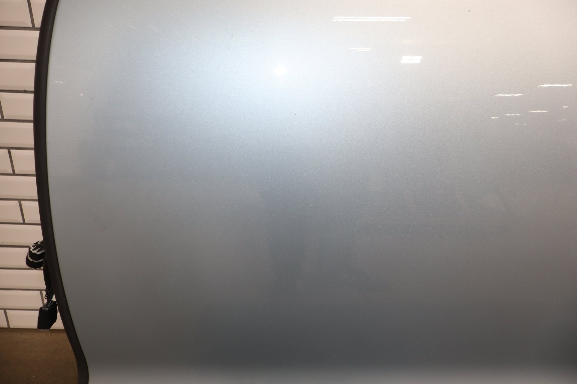 2010-2013 Jaguar XJ L Portfolio Left Front Door Rhodium Silver RDSL