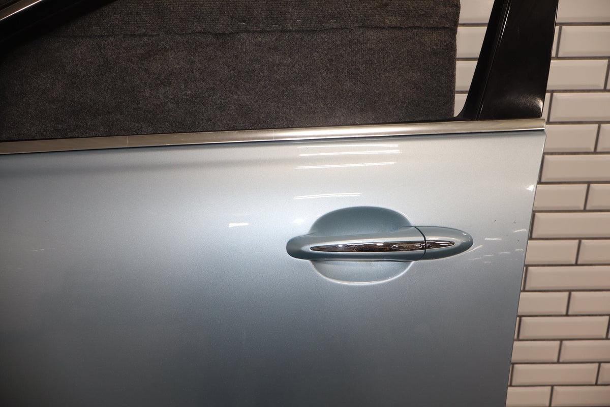 2010-2013 Jaguar XJ L Portfolio Left Front Door Rhodium Silver RDSL