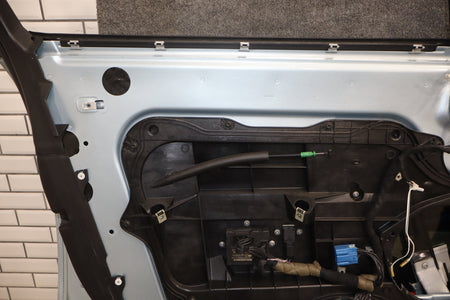 2010-2013 Jaguar XJ L Portfolio Left Front Door Rhodium Silver RDSL
