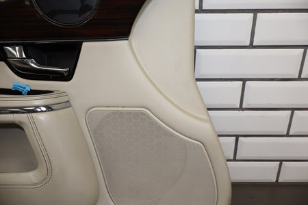 2010-2013 Jaguar XJ L Portfolio Left Front Interior Trim Panel Ivory IVNA