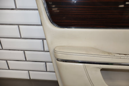 2010-2013 Jaguar XJ L Portfolio Left Front Interior Trim Panel Ivory IVNA