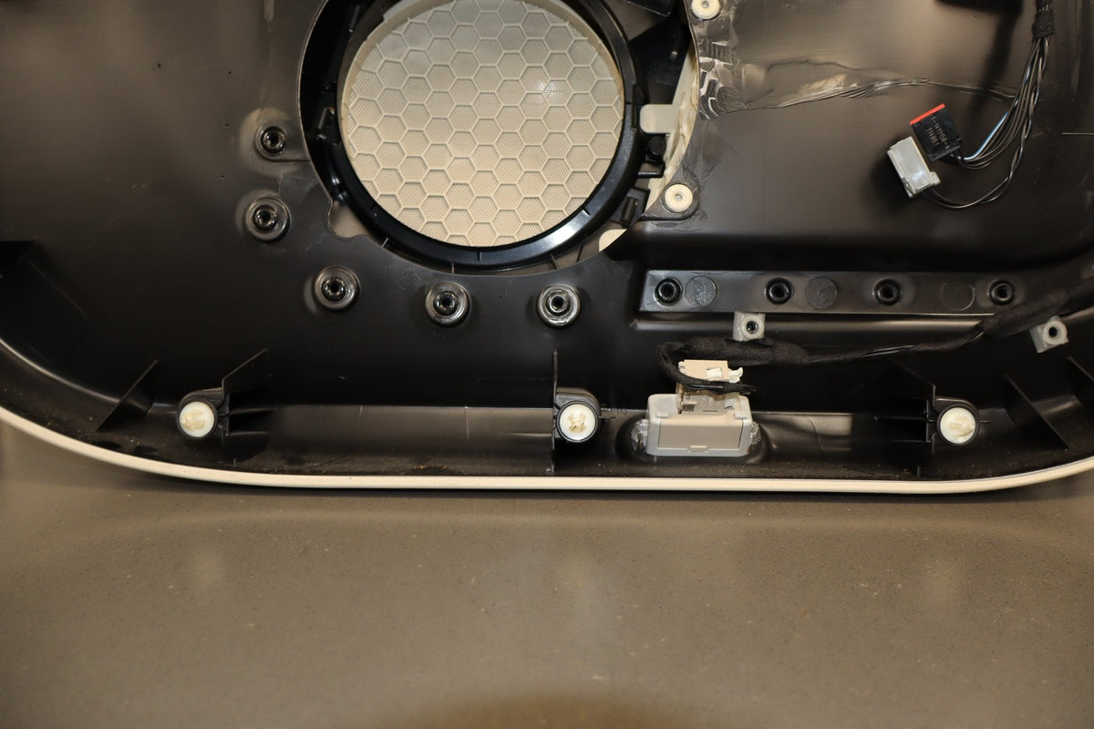 2010-2013 Jaguar XJ L Portfolio Left Rear Door Panel Ivory IVNA