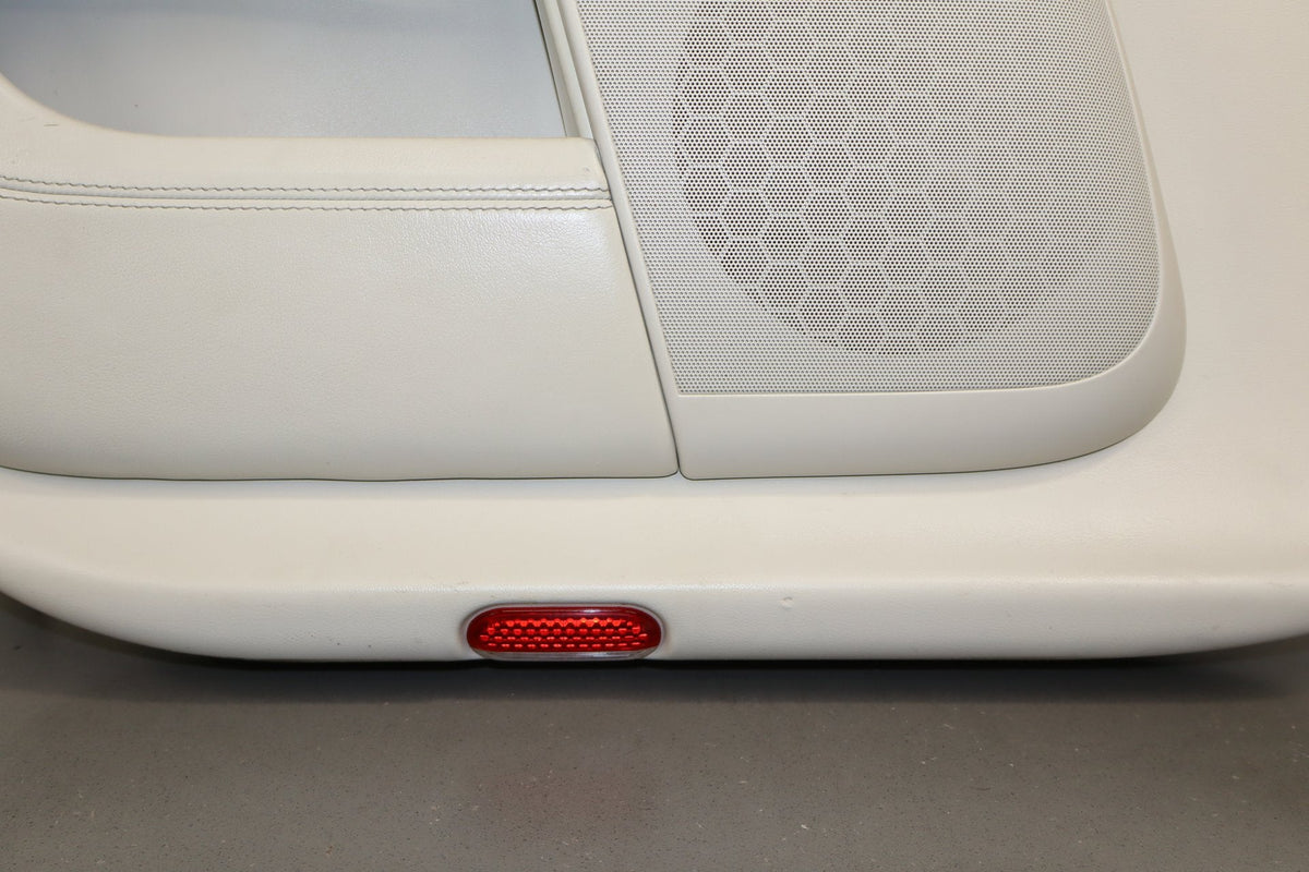 2010-2013 Jaguar XJ L Portfolio Left Rear Door Panel Ivory IVNA