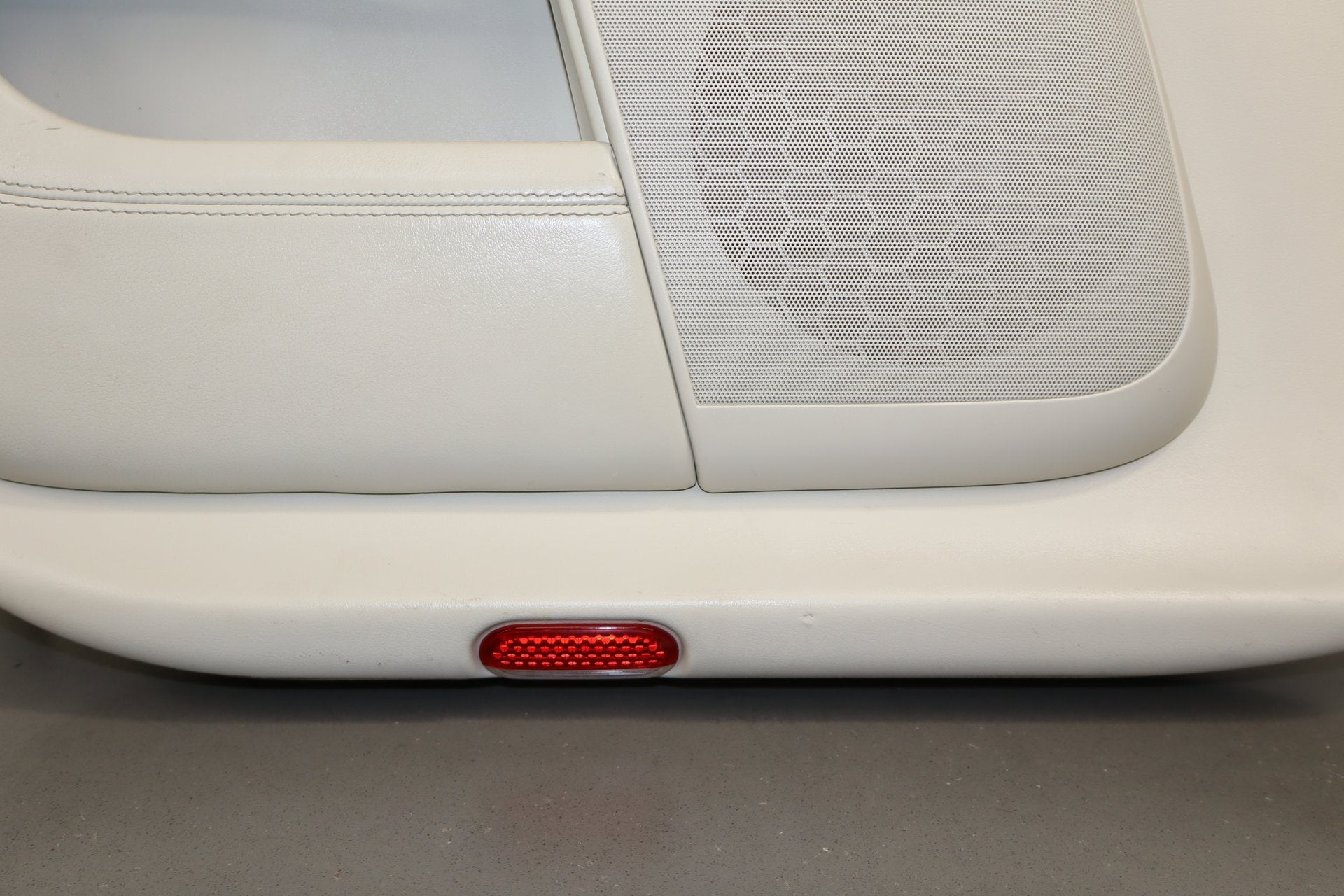 2010-2013 Jaguar XJ L Portfolio Left Rear Door Panel Ivory IVNA