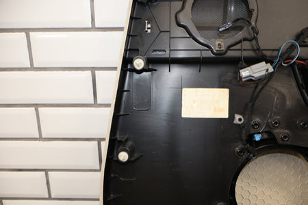 2010-2013 Jaguar XJ L Portfolio Left Rear Door Panel Ivory IVNA