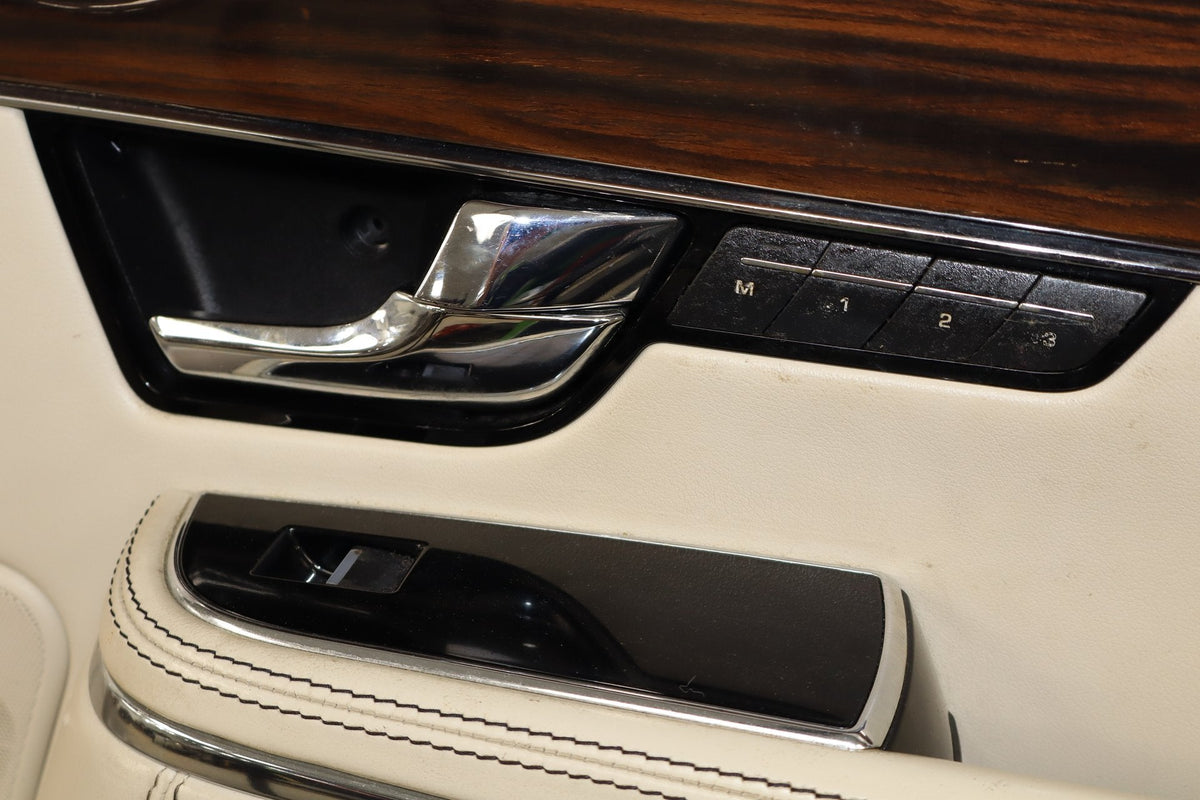 2010-2013 Jaguar XJ L Portfolio Right Front Interior Trim Panel Ivory IVNA