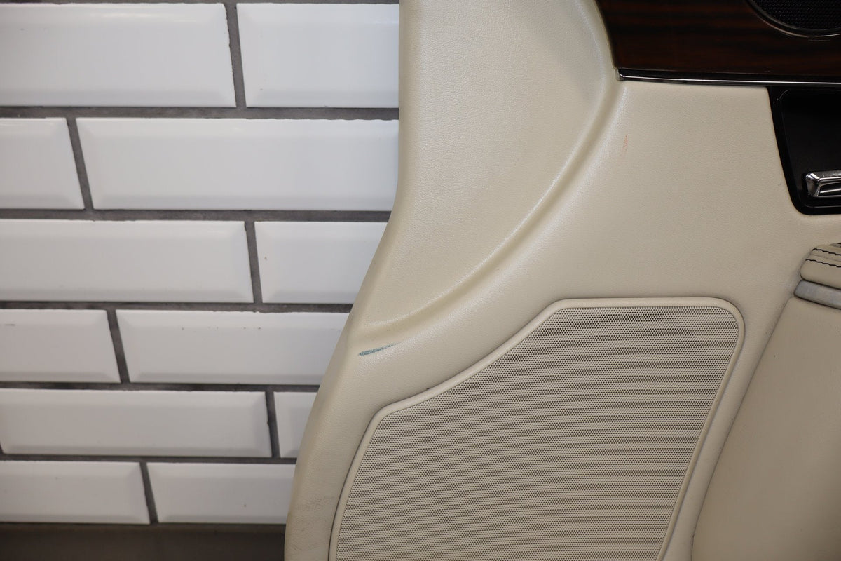 2010-2013 Jaguar XJ L Portfolio Right Front Interior Trim Panel Ivory IVNA