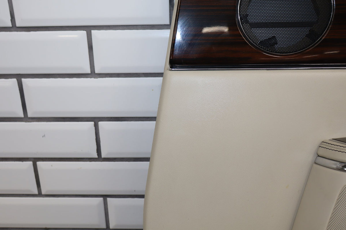 2010-2013 Jaguar XJ L Portfolio Right Rear Door Panel Ivory IVNA