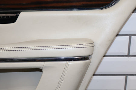 2010-2013 Jaguar XJ L Portfolio Right Rear Door Panel Ivory IVNA
