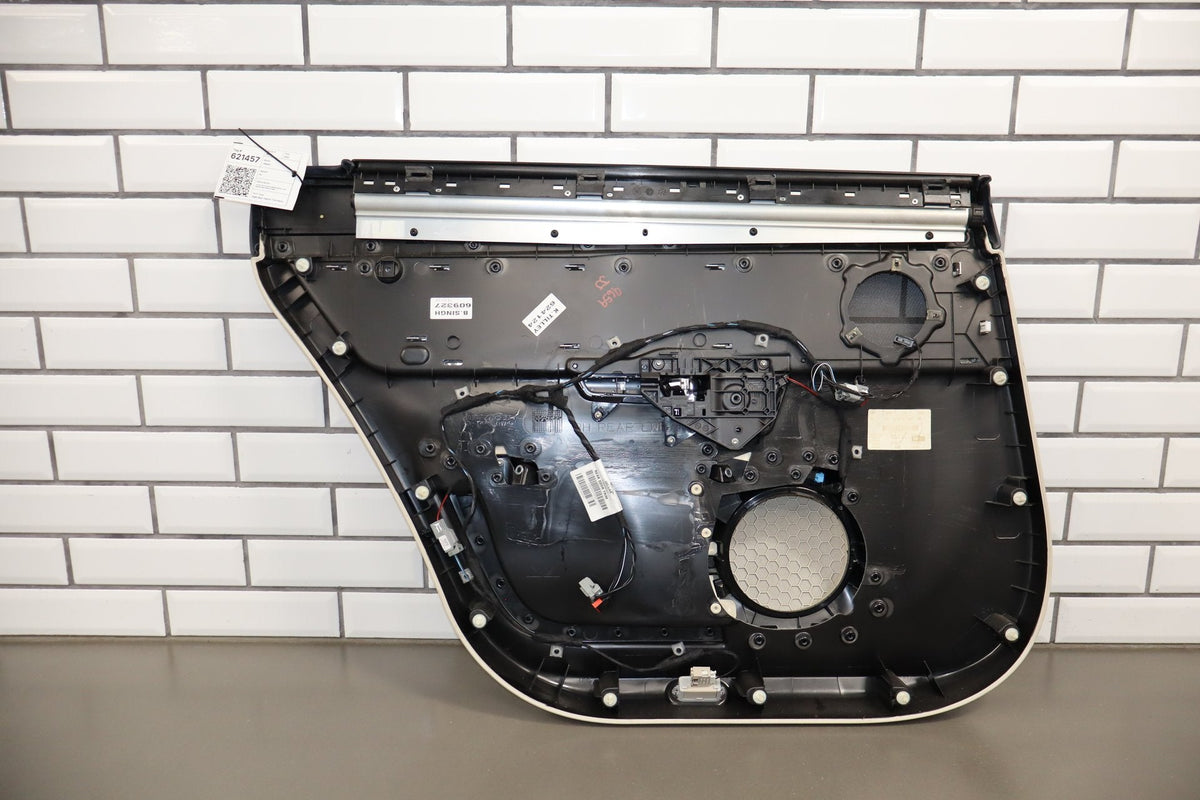 2010-2013 Jaguar XJ L Portfolio Right Rear Door Panel Ivory IVNA