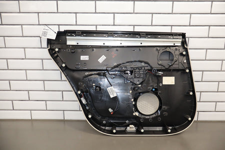2010-2013 Jaguar XJ L Portfolio Right Rear Door Panel Ivory IVNA