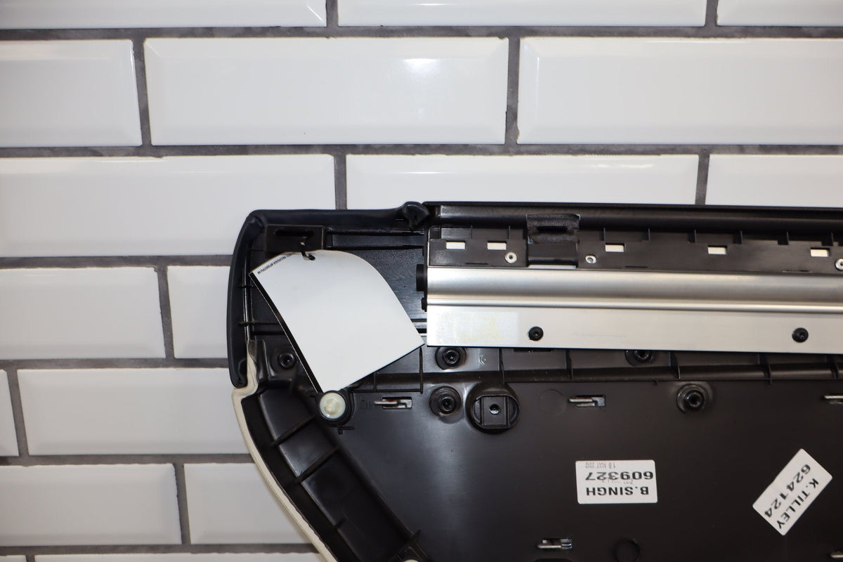 2010-2013 Jaguar XJ L Portfolio Right Rear Door Panel Ivory IVNA