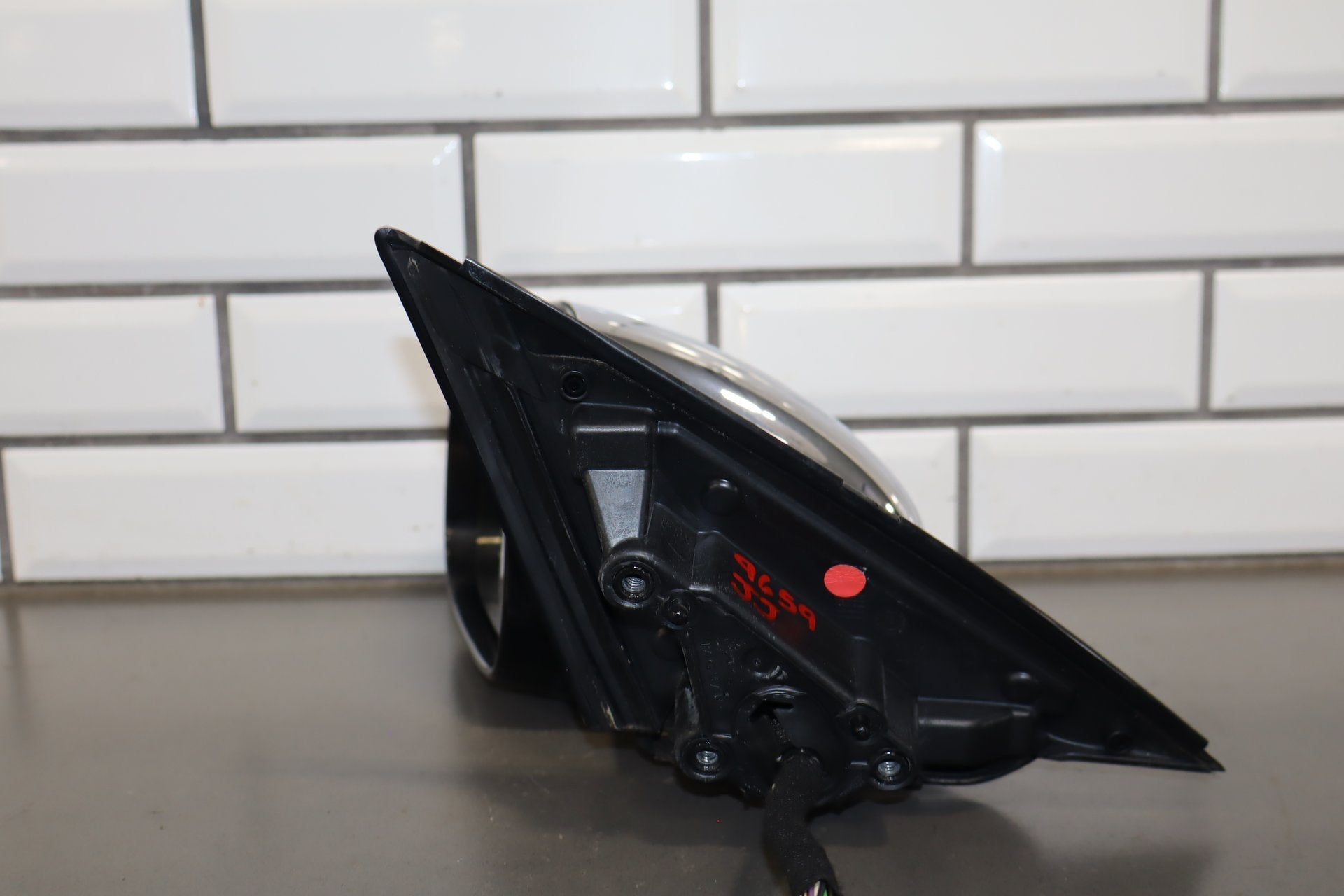 2010-2013 Jaguar XJ Left Door Mirror Rhodium Silver RDSL