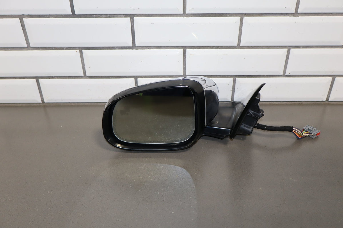 2010-2013 Jaguar XJ Left Door Mirror Rhodium Silver RDSL