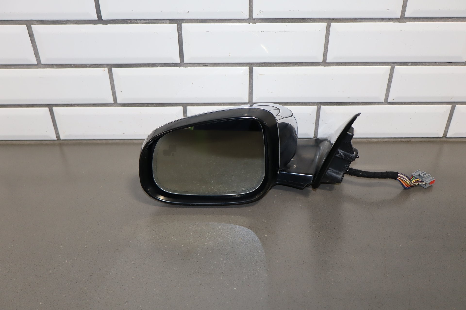 2010-2013 Jaguar XJ Left Door Mirror Rhodium Silver RDSL