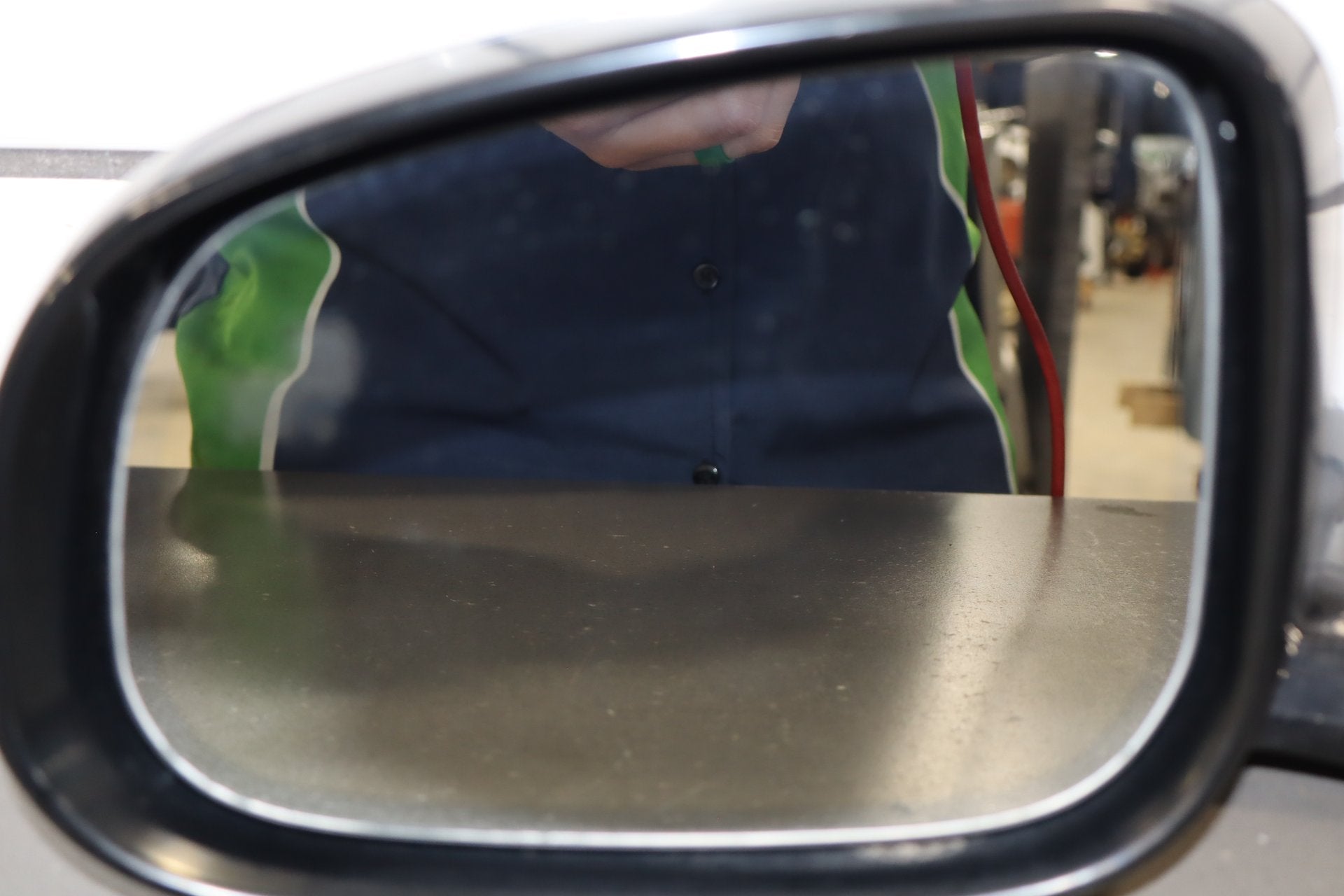 2010-2013 Jaguar XJ Left Door Mirror Rhodium Silver RDSL