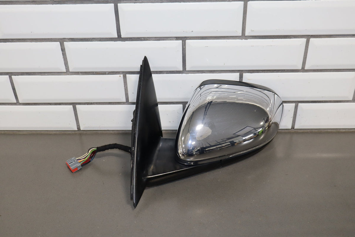 2010-2013 Jaguar XJ Left Door Mirror Rhodium Silver RDSL
