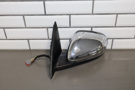 2010-2013 Jaguar XJ Left Door Mirror Rhodium Silver RDSL